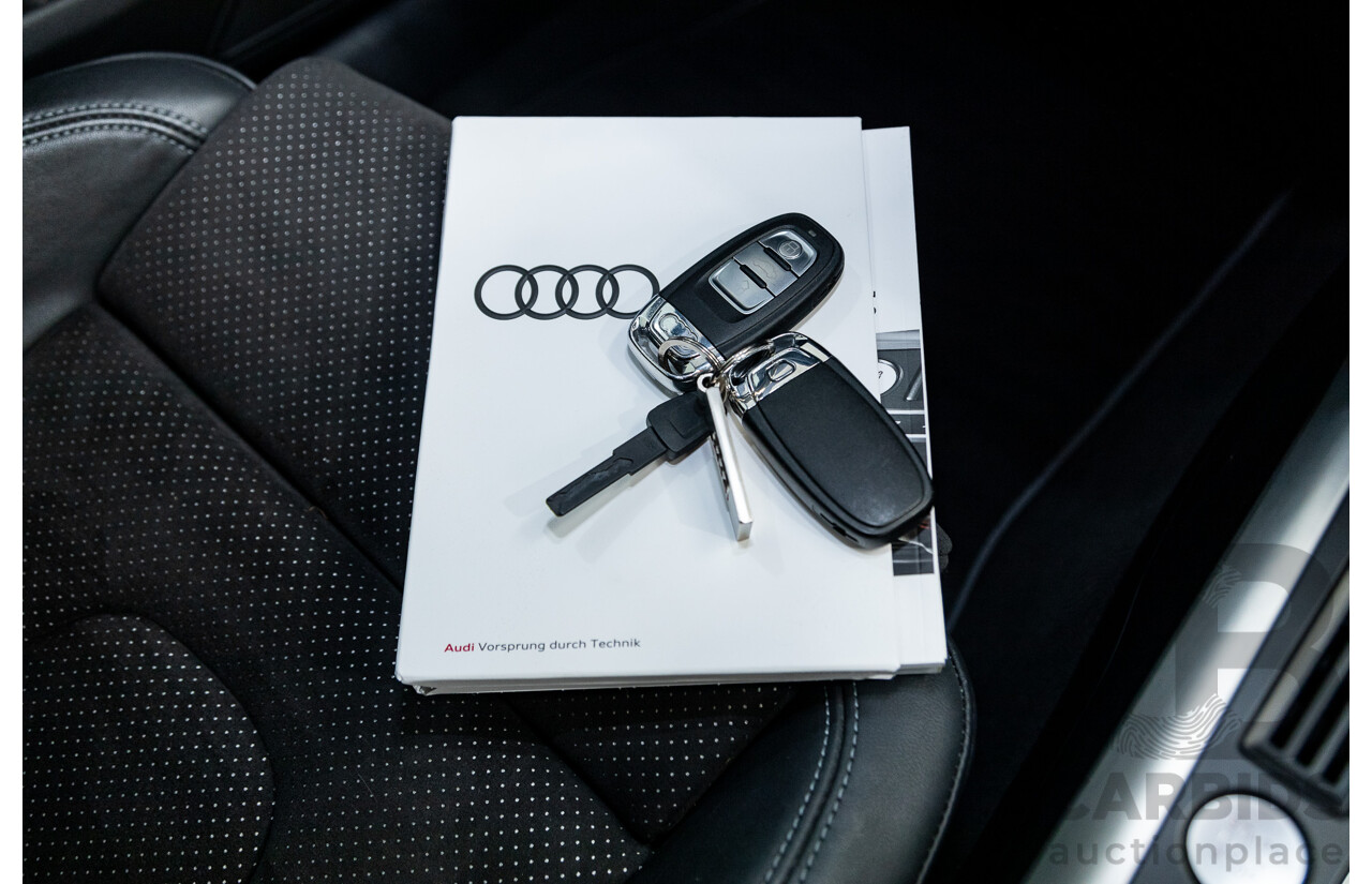 12/2015 Audi A4 2.0 TFSI S-Line Quattro (AWD) B8 (8K) 4d Sedan Ibis White 2.0L Turbo