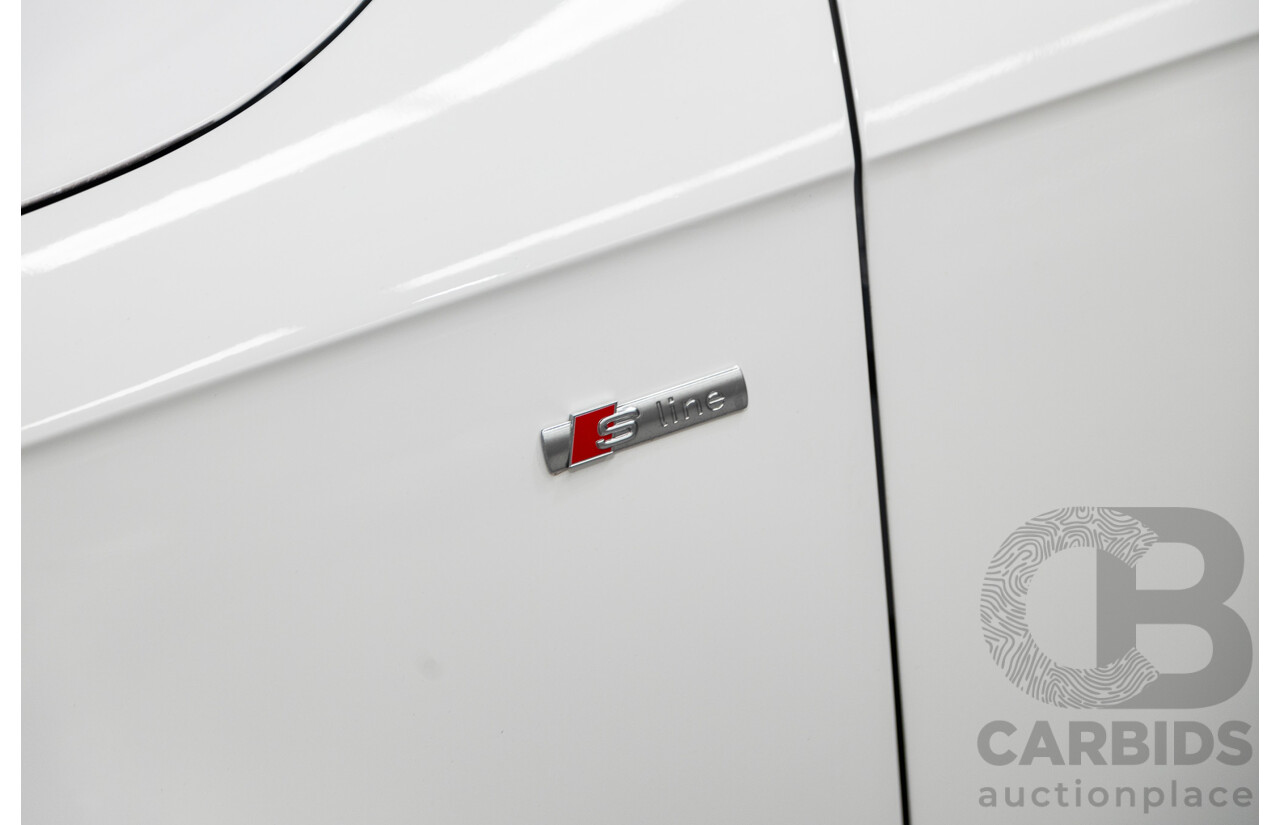 12/2015 Audi A4 2.0 TFSI S-Line Quattro (AWD) B8 (8K) 4d Sedan Ibis White 2.0L Turbo