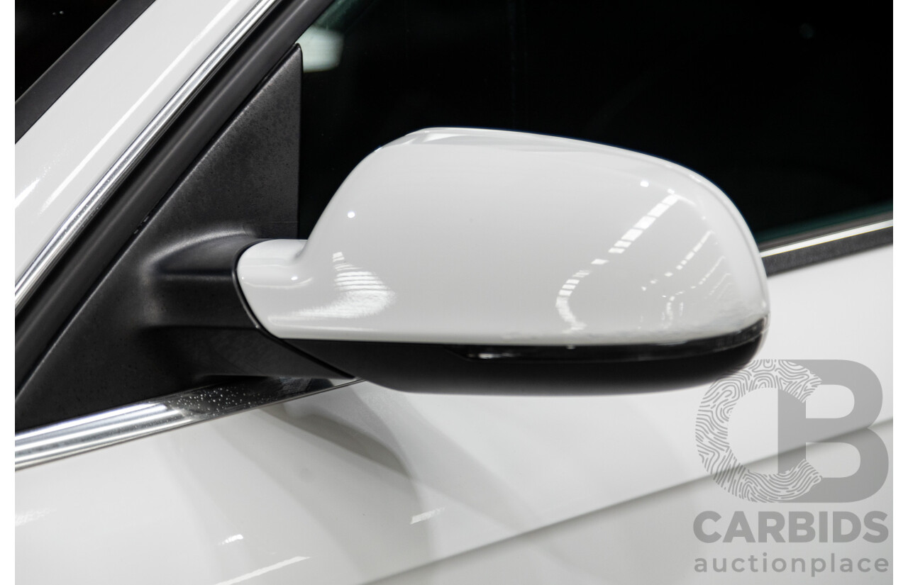 12/2015 Audi A4 2.0 TFSI S-Line Quattro (AWD) B8 (8K) 4d Sedan Ibis White 2.0L Turbo