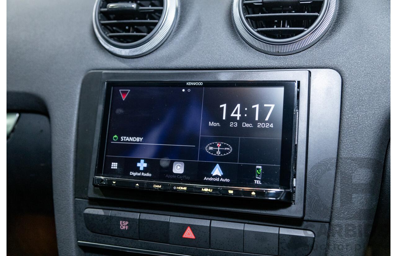 11/2009 Audi S3 Quattro (AWD) 8P 3d Hatchback Phantom Black Turbo 2.0L