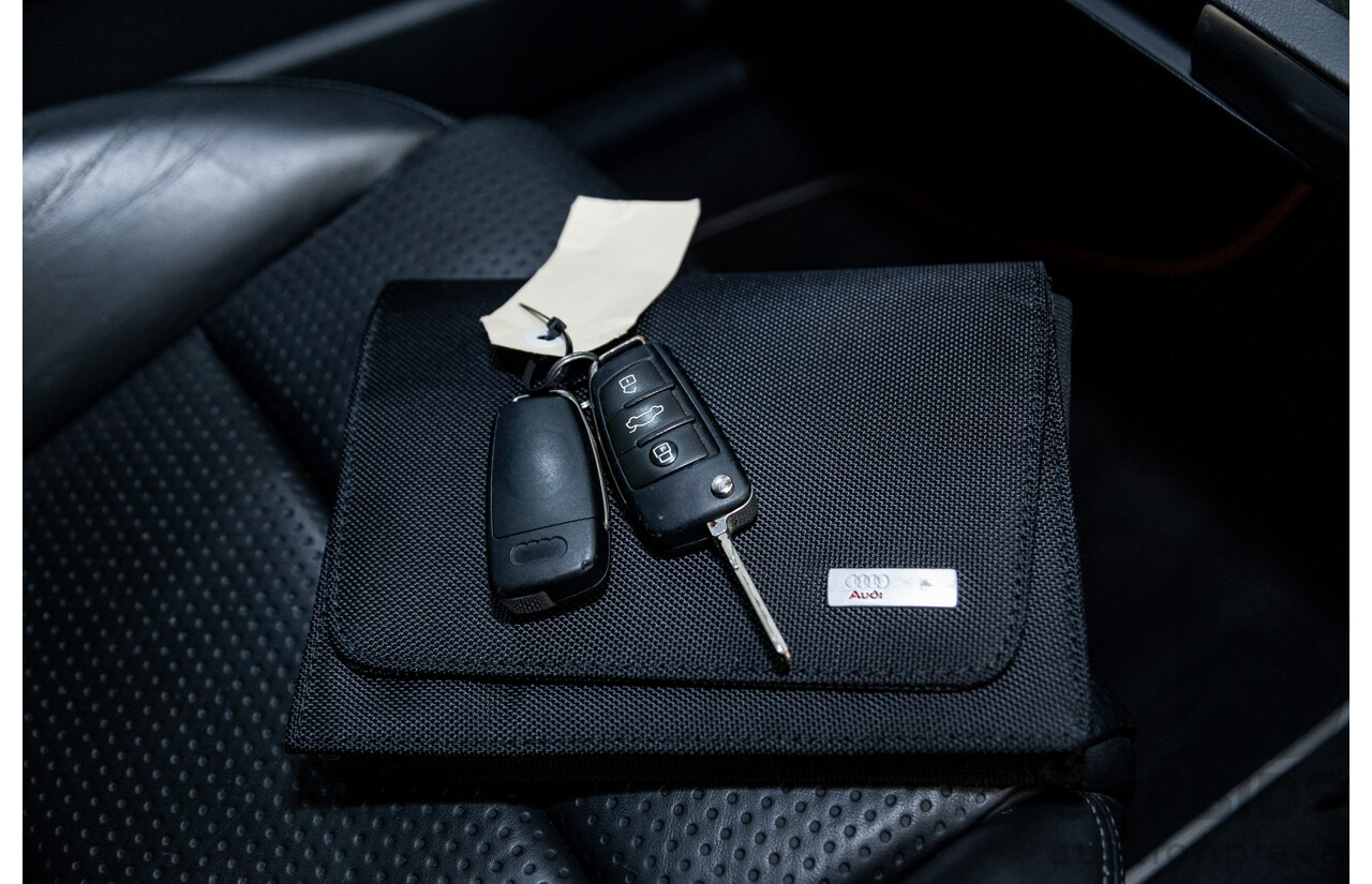 11/2009 Audi S3 Quattro (AWD) 8P 3d Hatchback Phantom Black Turbo 2.0L