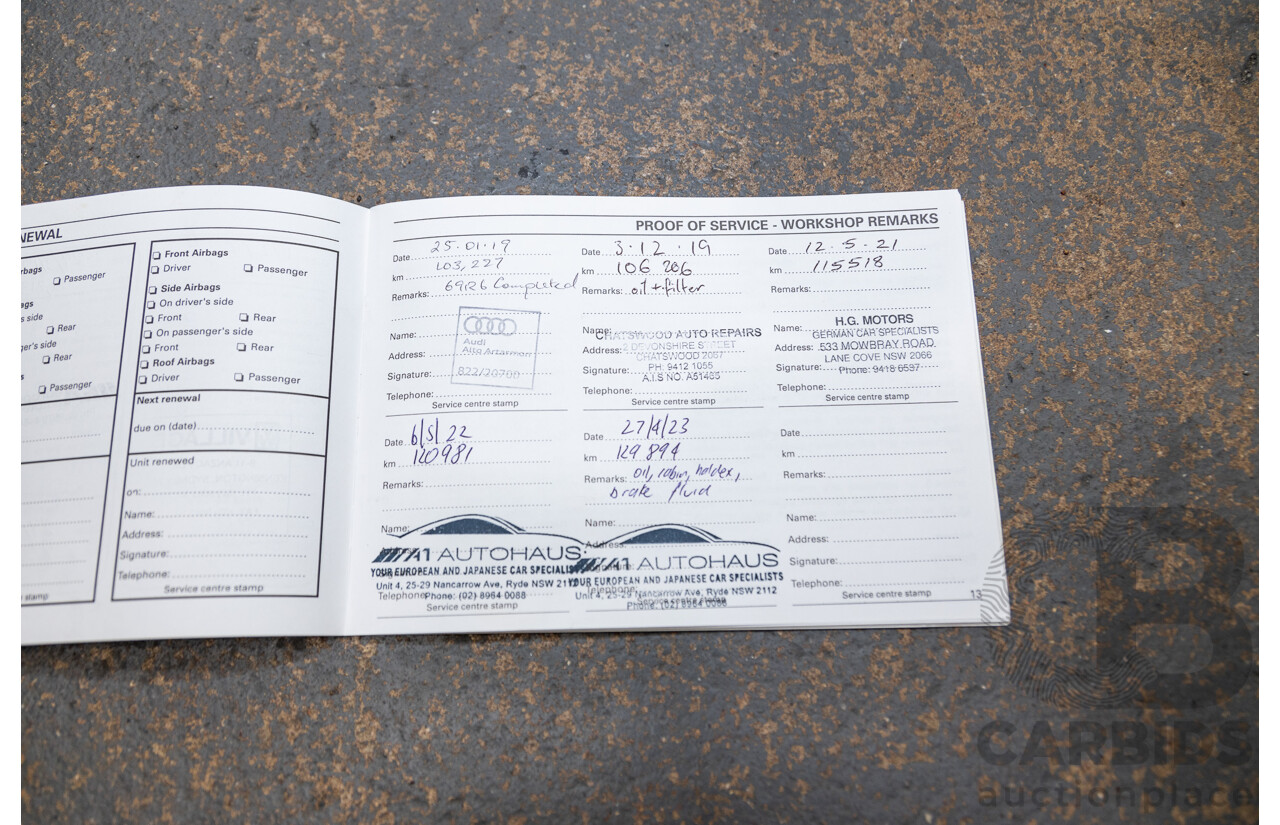 11/2009 Audi S3 Quattro (AWD) 8P 3d Hatchback Phantom Black Turbo 2.0L