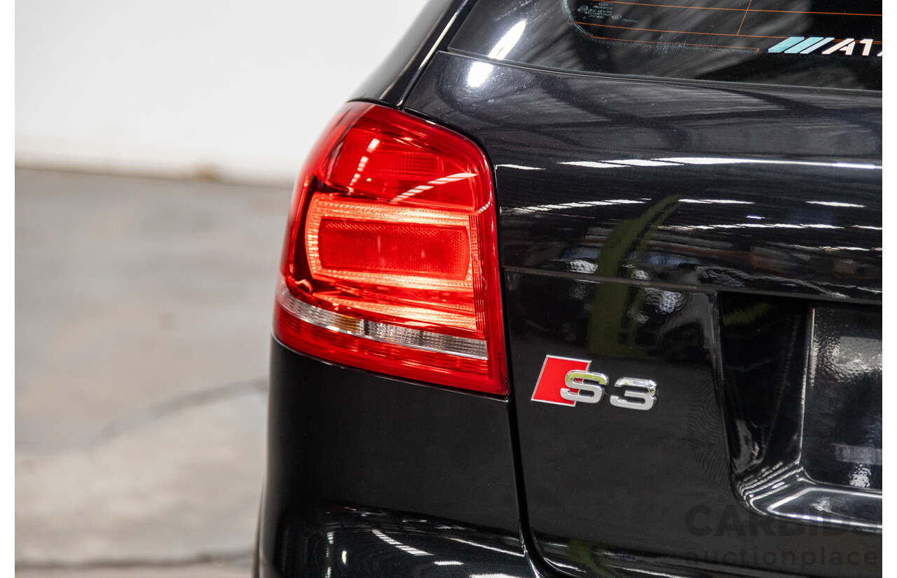 11/2009 Audi S3 Quattro (AWD) 8P 3d Hatchback Phantom Black Turbo 2.0L