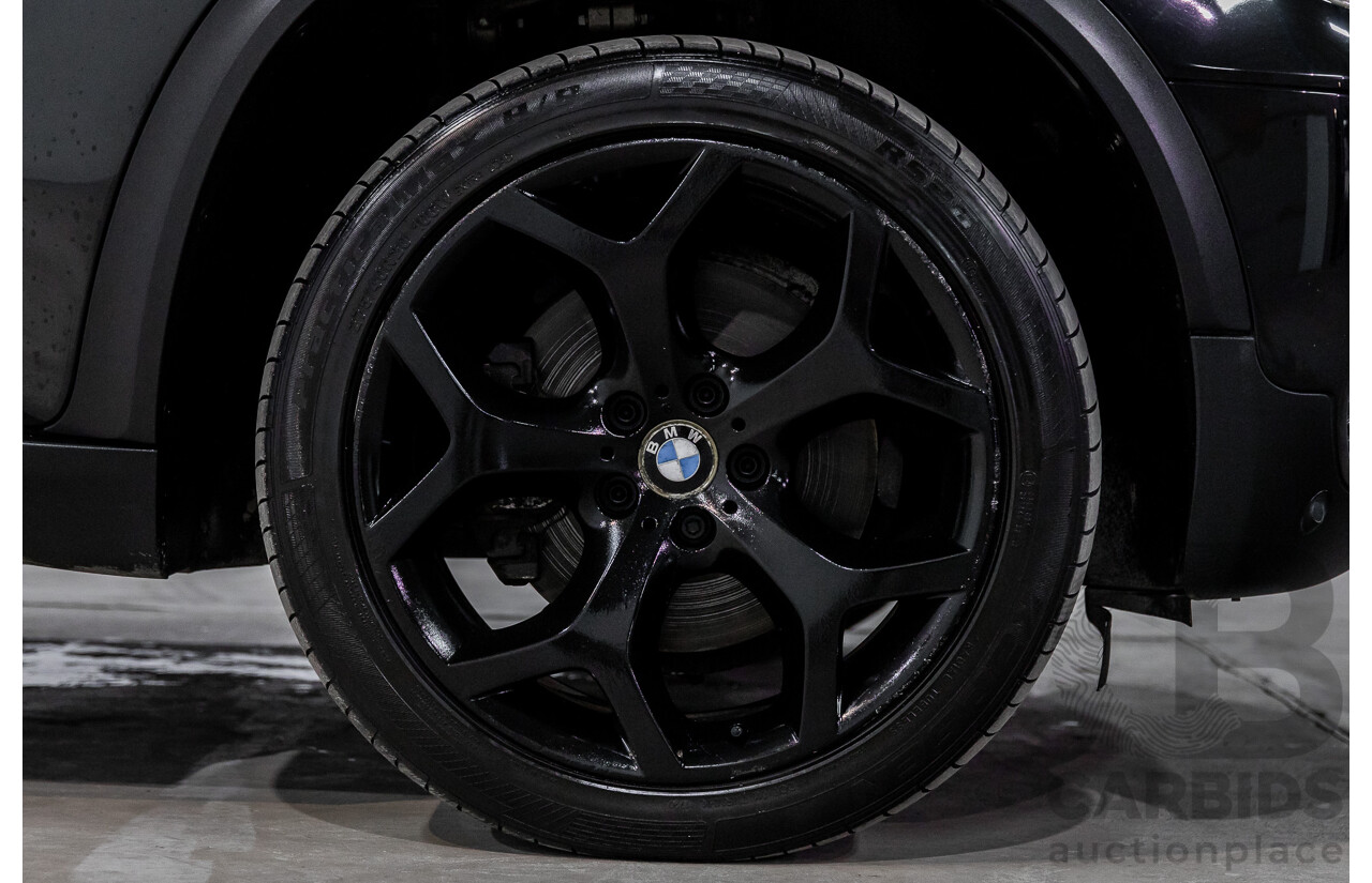 9/2011 BMW X5 Xdrive 40d Sport E70 MY10 4d Wagon Black Sapphire Metallic Twin Turbo Diesel 3.0L