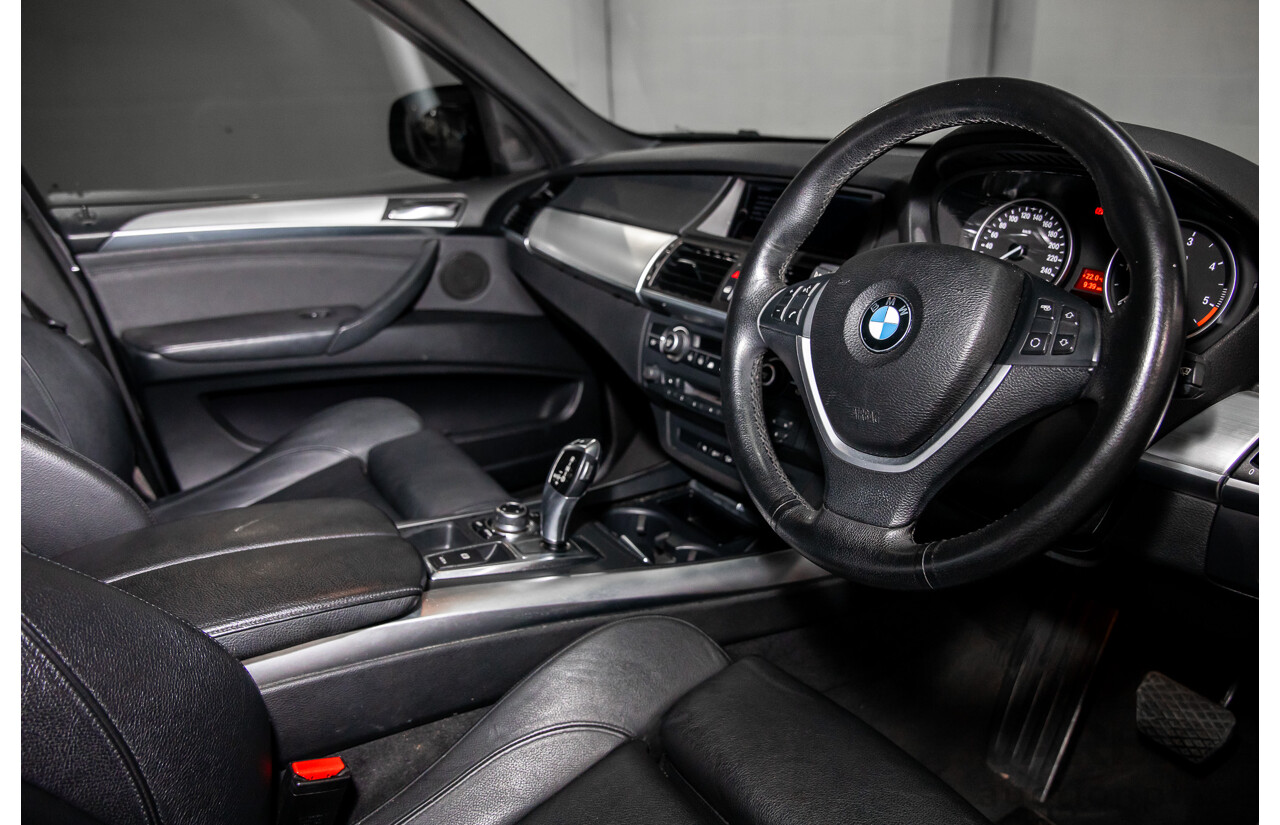 9/2011 BMW X5 Xdrive 40d Sport E70 MY10 4d Wagon Black Sapphire Metallic Twin Turbo Diesel 3.0L
