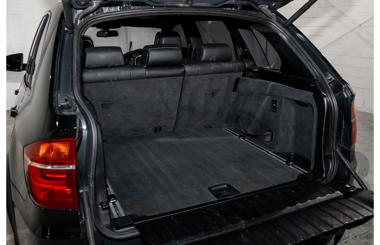 9/2011 BMW X5 Xdrive 40d Sport E70 MY10 4d Wagon Black Sapphire Metallic Twin Turbo Diesel 3.0L