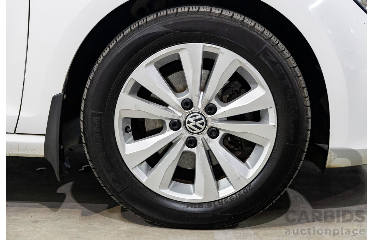 7/2014 Volkswagen Golf 90 TSI Comfortline AU MY14 4d Wagon Pure White Turbo 1.4L