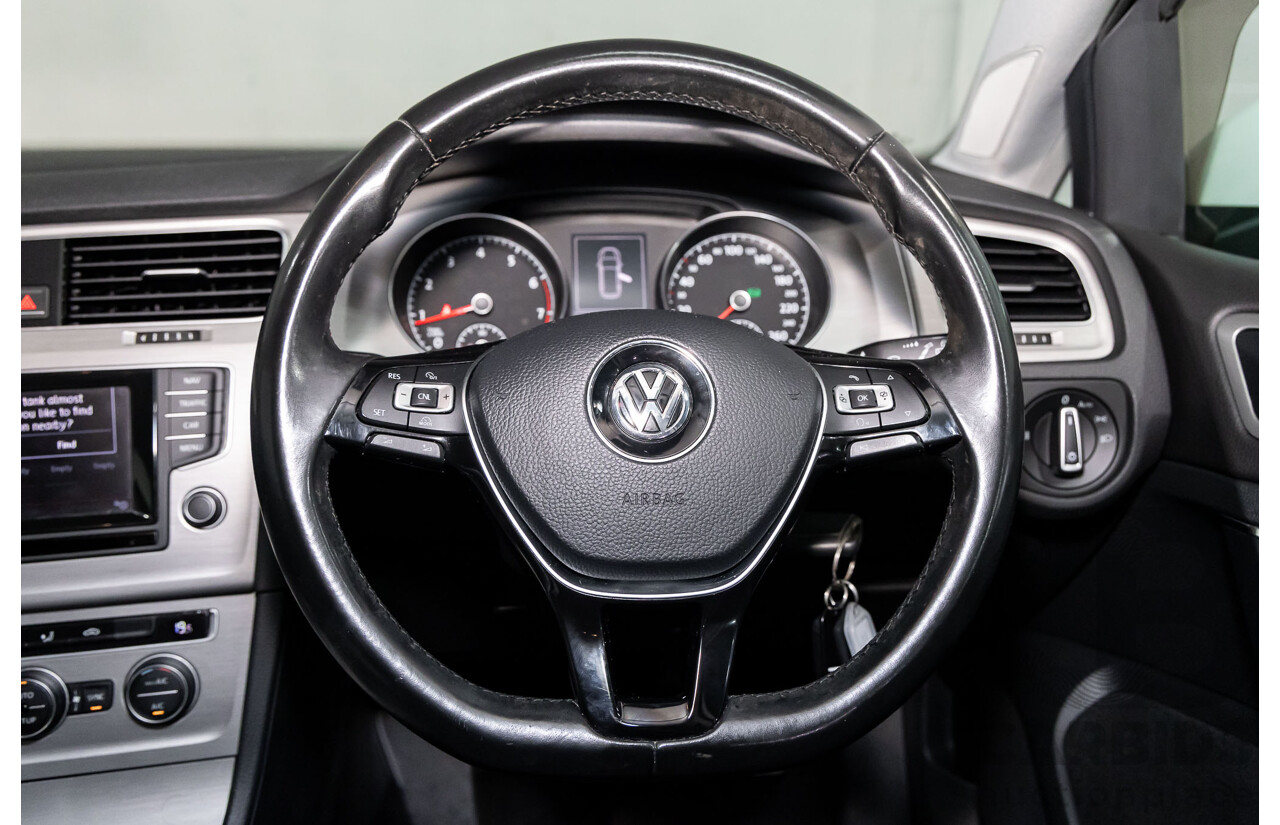 7/2014 Volkswagen Golf 90 TSI Comfortline AU MY14 4d Wagon Pure White Turbo 1.4L