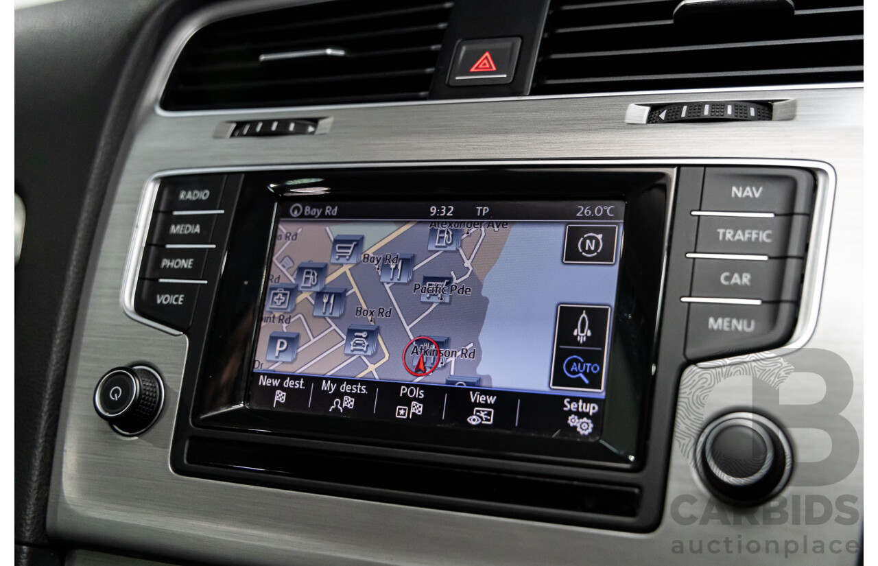 7/2014 Volkswagen Golf 90 TSI Comfortline AU MY14 4d Wagon Pure White Turbo 1.4L