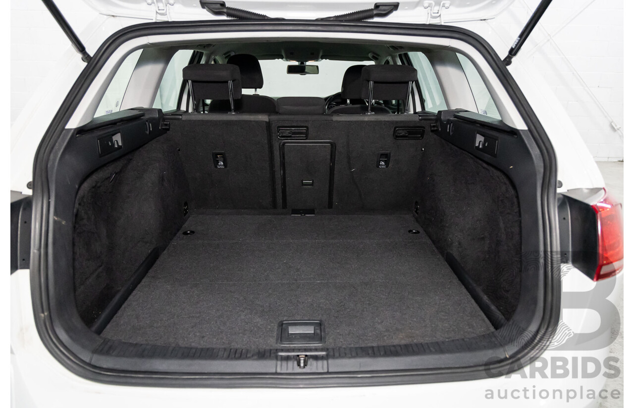 7/2014 Volkswagen Golf 90 TSI Comfortline AU MY14 4d Wagon Pure White Turbo 1.4L
