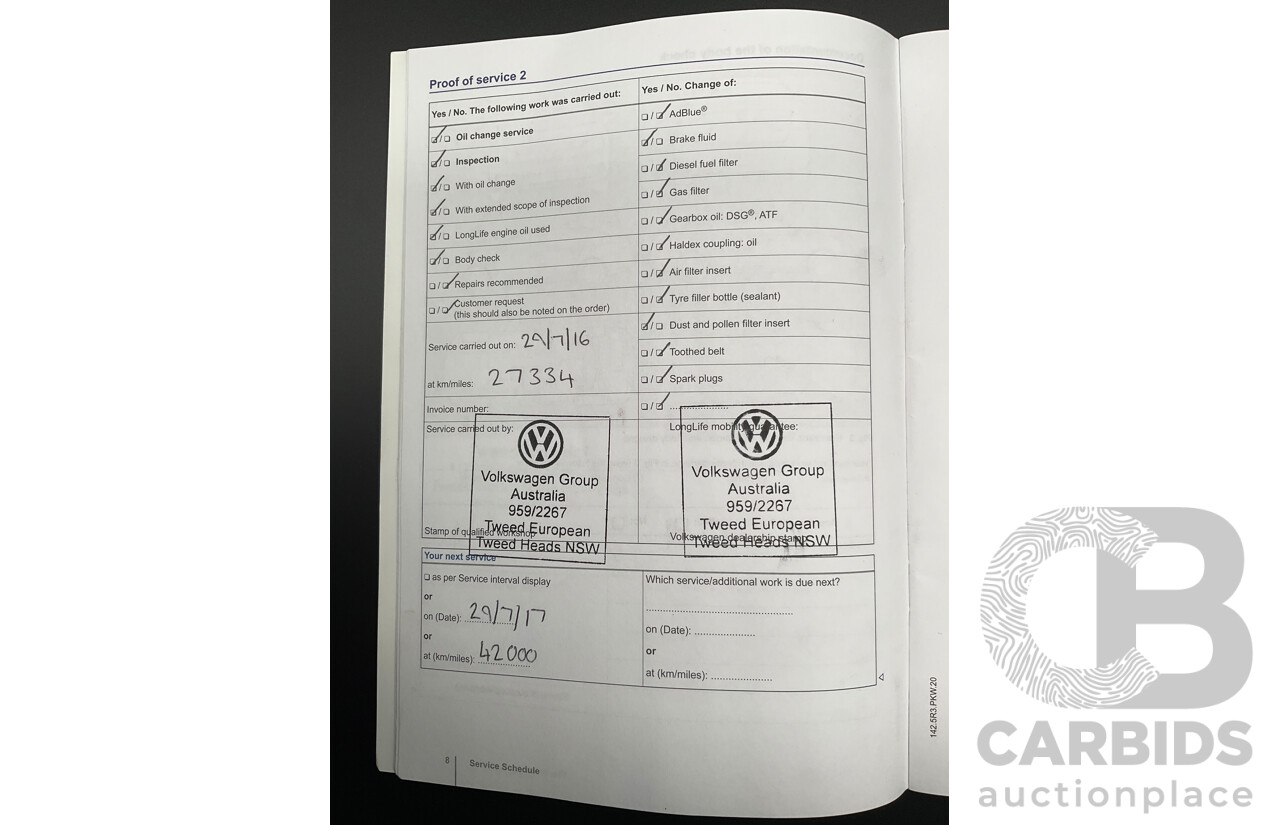 7/2014 Volkswagen Golf 90 TSI Comfortline AU MY14 4d Wagon Pure White Turbo 1.4L