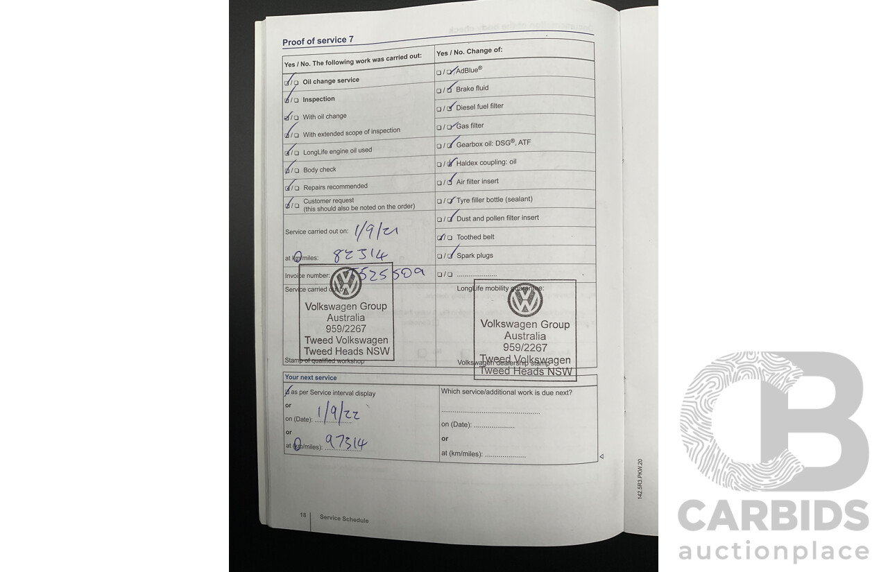 7/2014 Volkswagen Golf 90 TSI Comfortline AU MY14 4d Wagon Pure White Turbo 1.4L