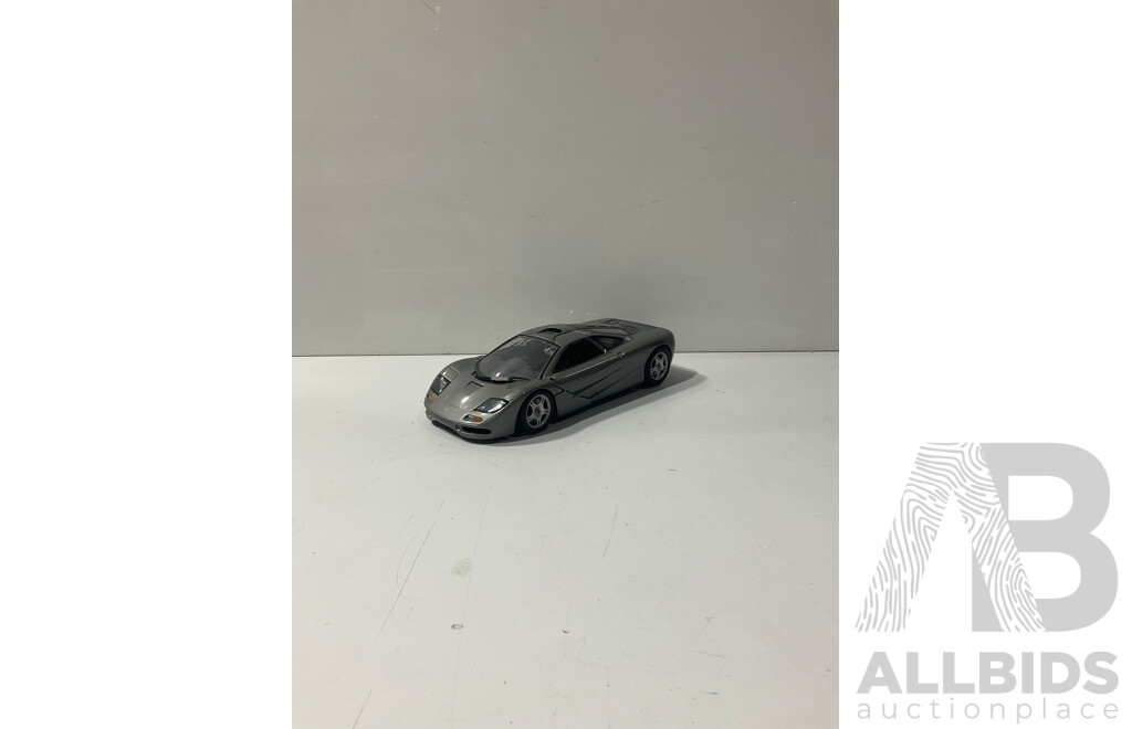 UT Models Mclaren F1 by UT Models & Mclaren F1 GTR by UT Models, Both 1:18 Scale