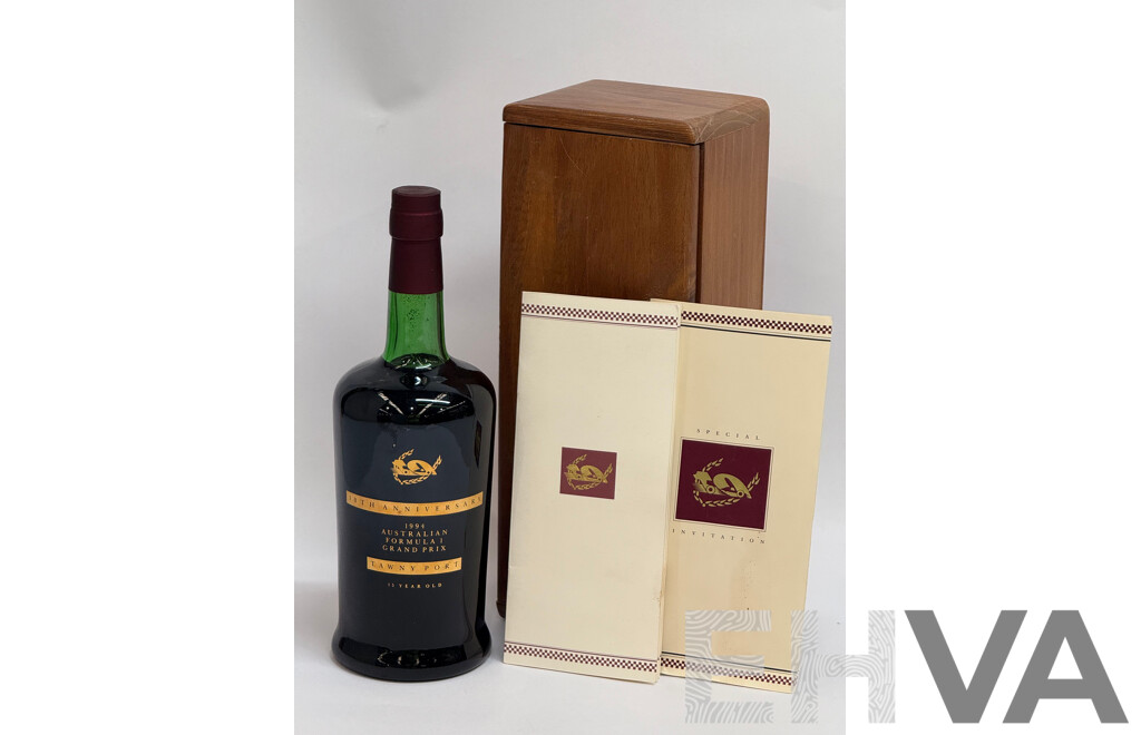 1994 Australian Formula 1 Grand Prix 10th Anniversary Limited Edition Tawny Port