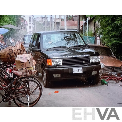 GE Fabbri Ltd 1997 Land Rover Range Rover V8 Black - James Bond 007 Tomorrow Never Dies 1:43 Scale Model Car - Sealed in Blister