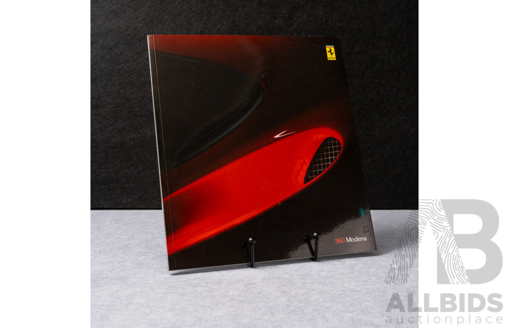 Genuine Ferrari - A 1999 360 Modena Sales Brochure (N. 1504/99 - 3M/10/02)