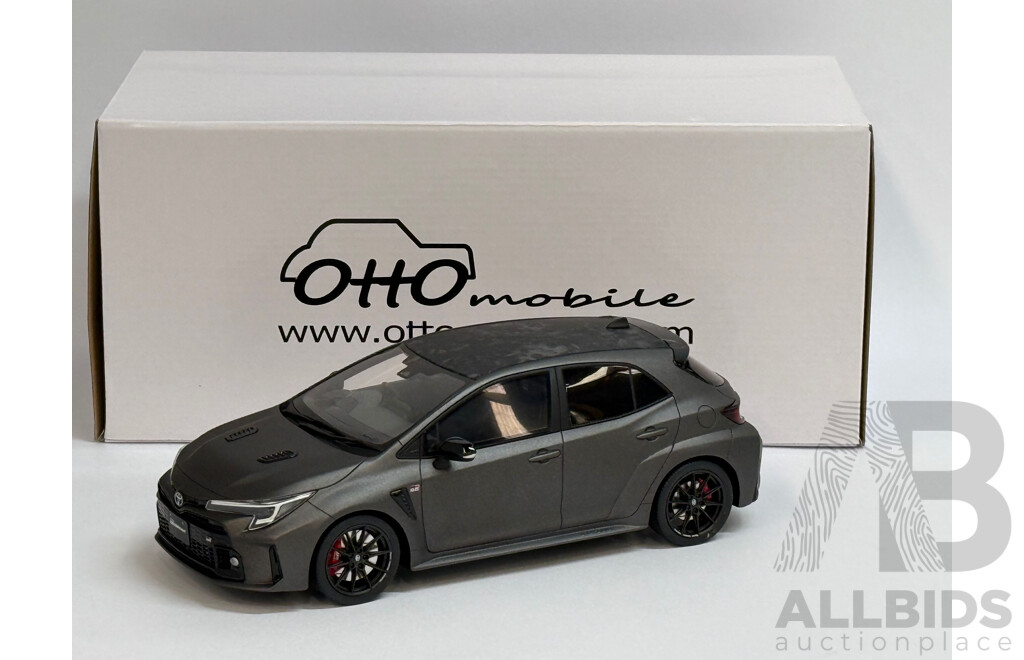Ottomobile 2022 Toyota Corolla GR Hatch Morizo Edition Matte Grey Metallic 1:18 Scale Model Car - New