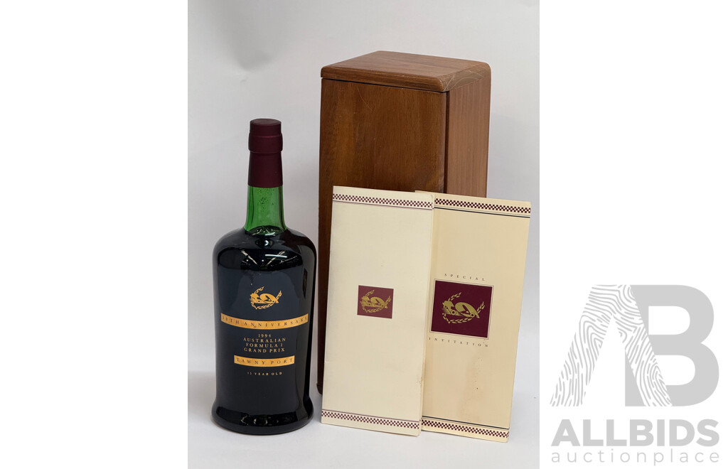 1994 Australian Formula 1 Grand Prix 10th Anniversary Limited Edition Tawny Port