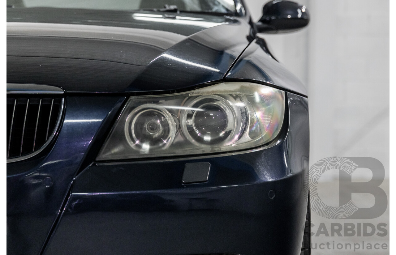 6/2008 BMW 320i Executive E90 MY08 4d Sedan Monaco Blue Metallic 2.0L