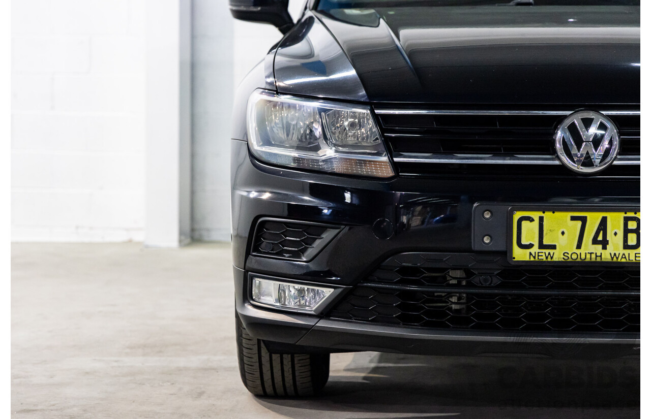 03/2017 Volkswagen Tiguan 132 TSI Comfortline (AWD) 5NA 4D Wagon Deep Black Pearl Turbo 2.0L