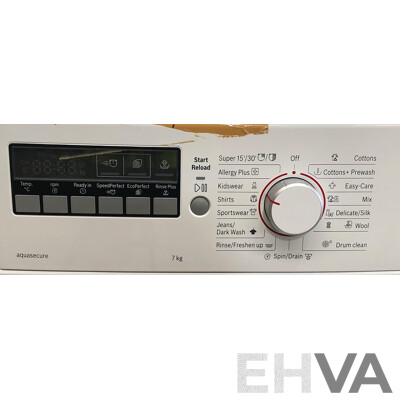 Bosch Aquasecure 7KG Front Loader Washing Machine