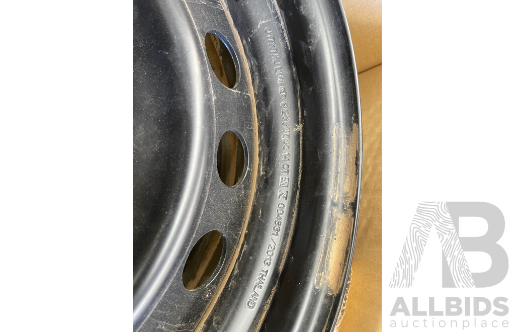 Steel 17 X 7 Toyota Wheels - Set of 4