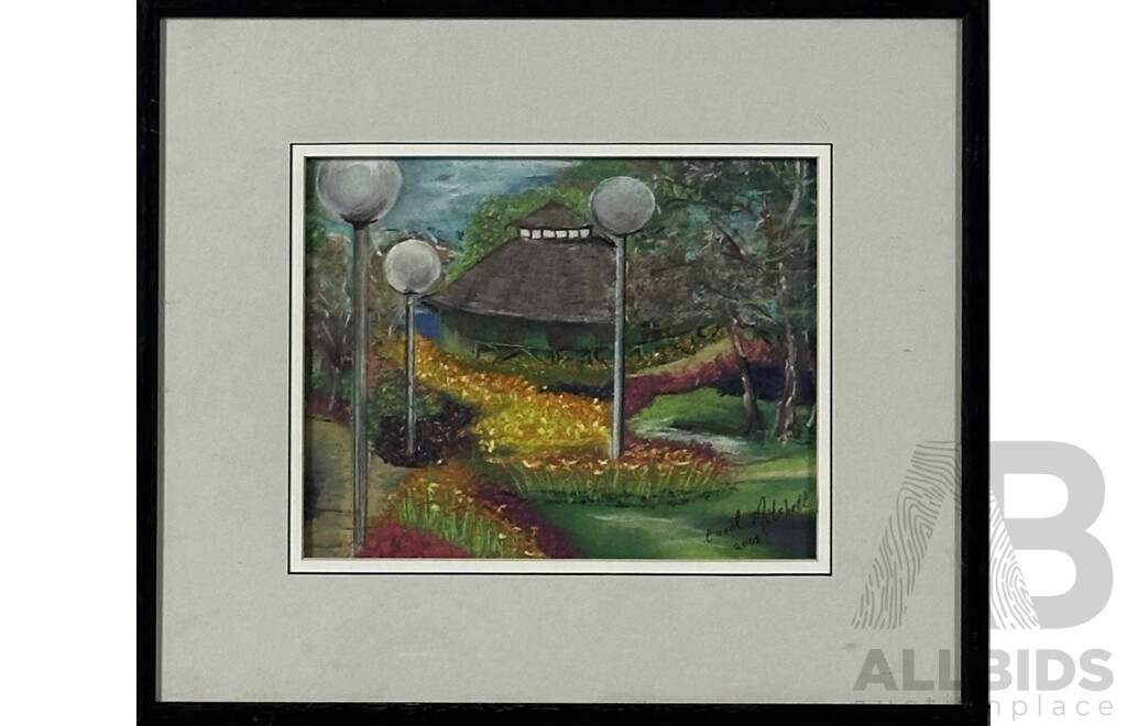 Carol Mitchell (20th Century, Australian), Floriade (2005), Original Pastel, 36 x 41 cm (frame)
