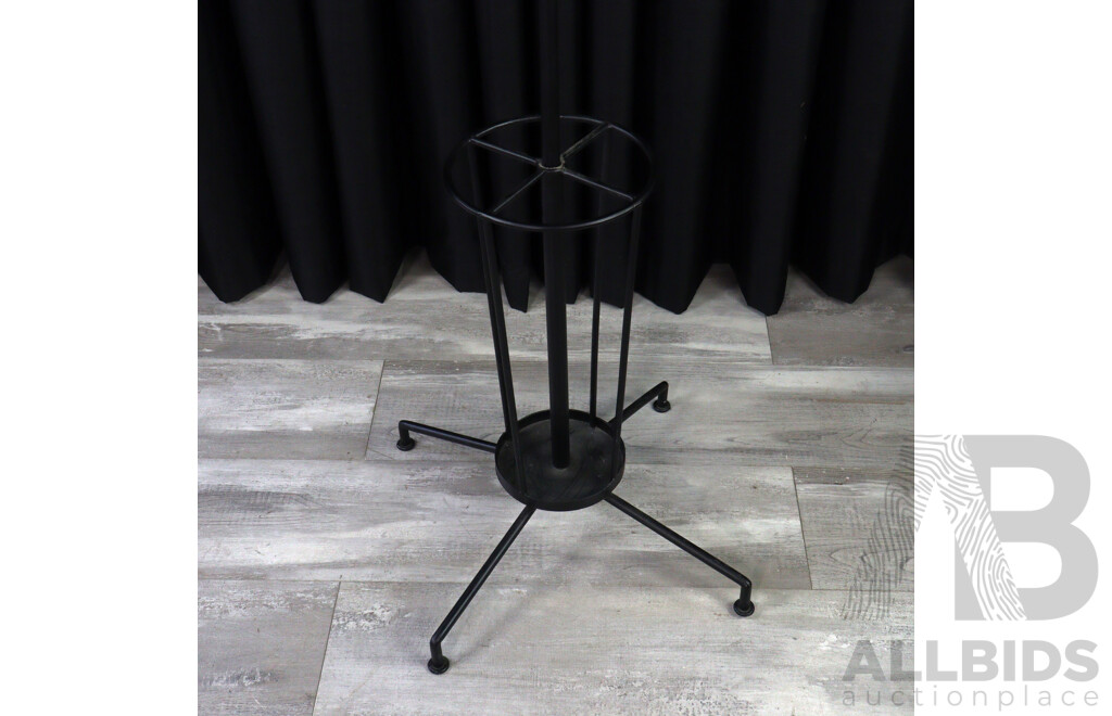Standing Metal Coat Rack with Umbrella Storage