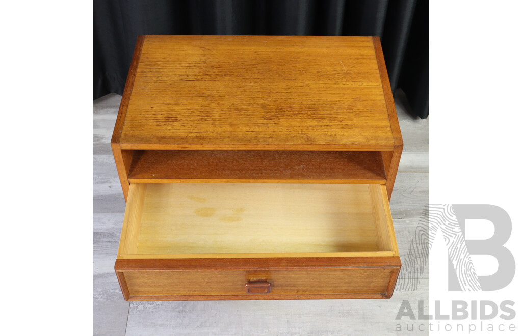 Single Draw Bedside Table by Parker