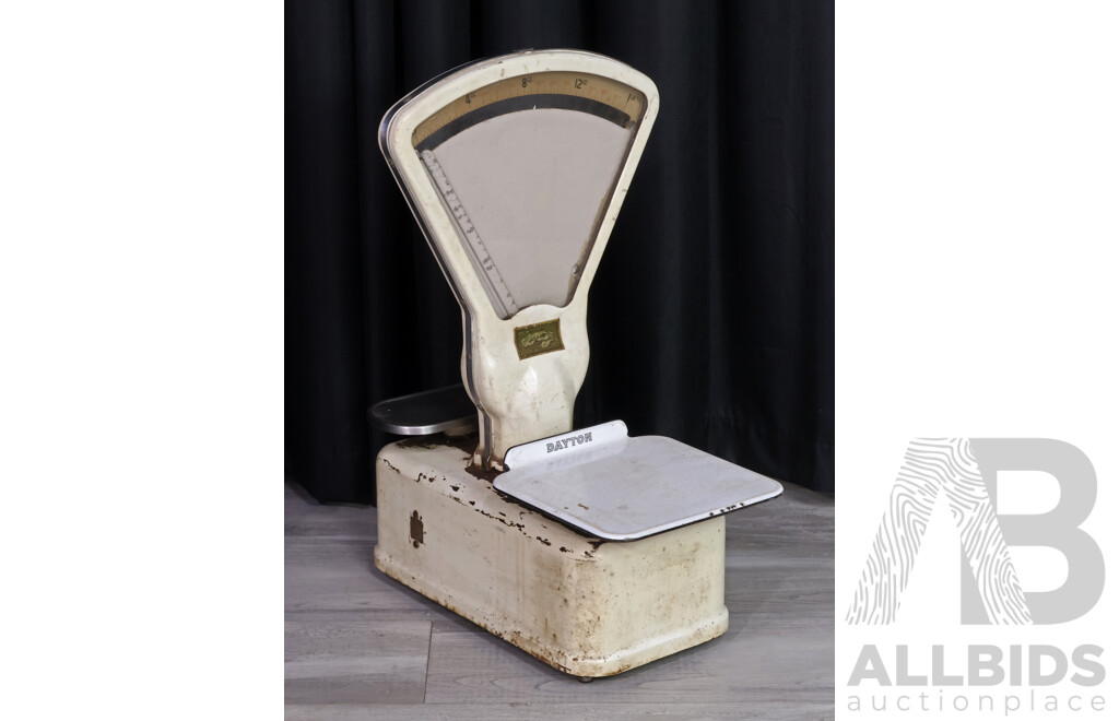 Vintage Mechanical Scale by Dayton 