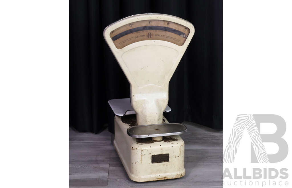 Vintage Mechanical Scale by Dayton 