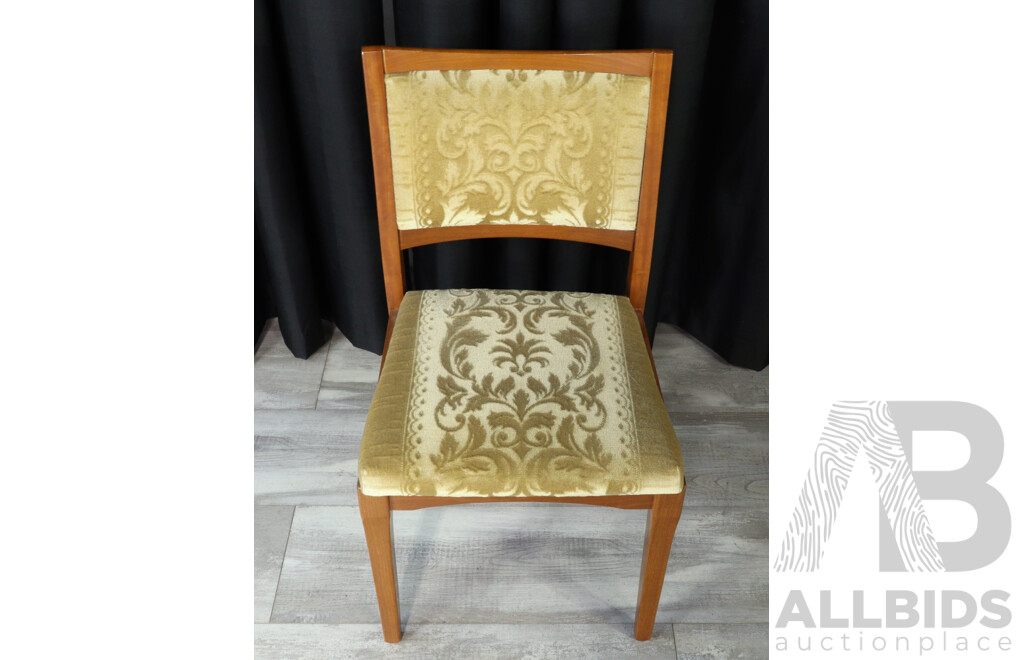 Set of Six Teak Dining Chairs by CRO Furniture
