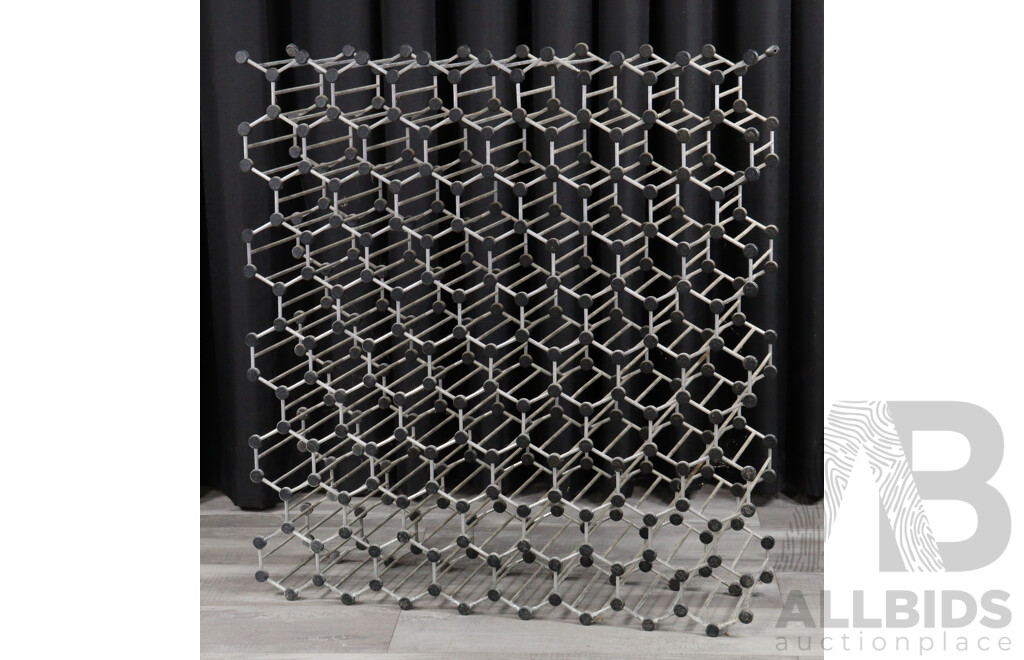 Modernist Metal Wine Rack