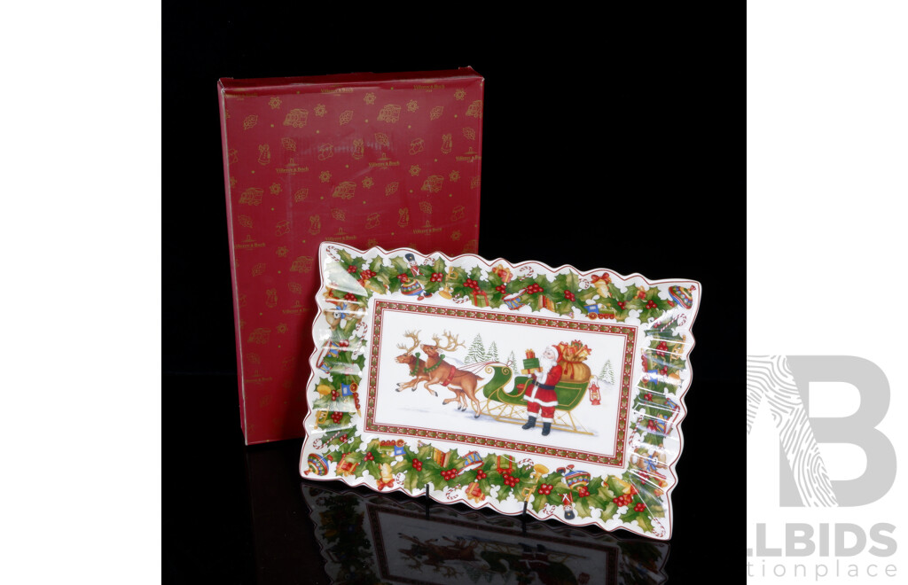 Villeroy & Boch Cake Plate in Toys Fantasy Pattern in Original Box