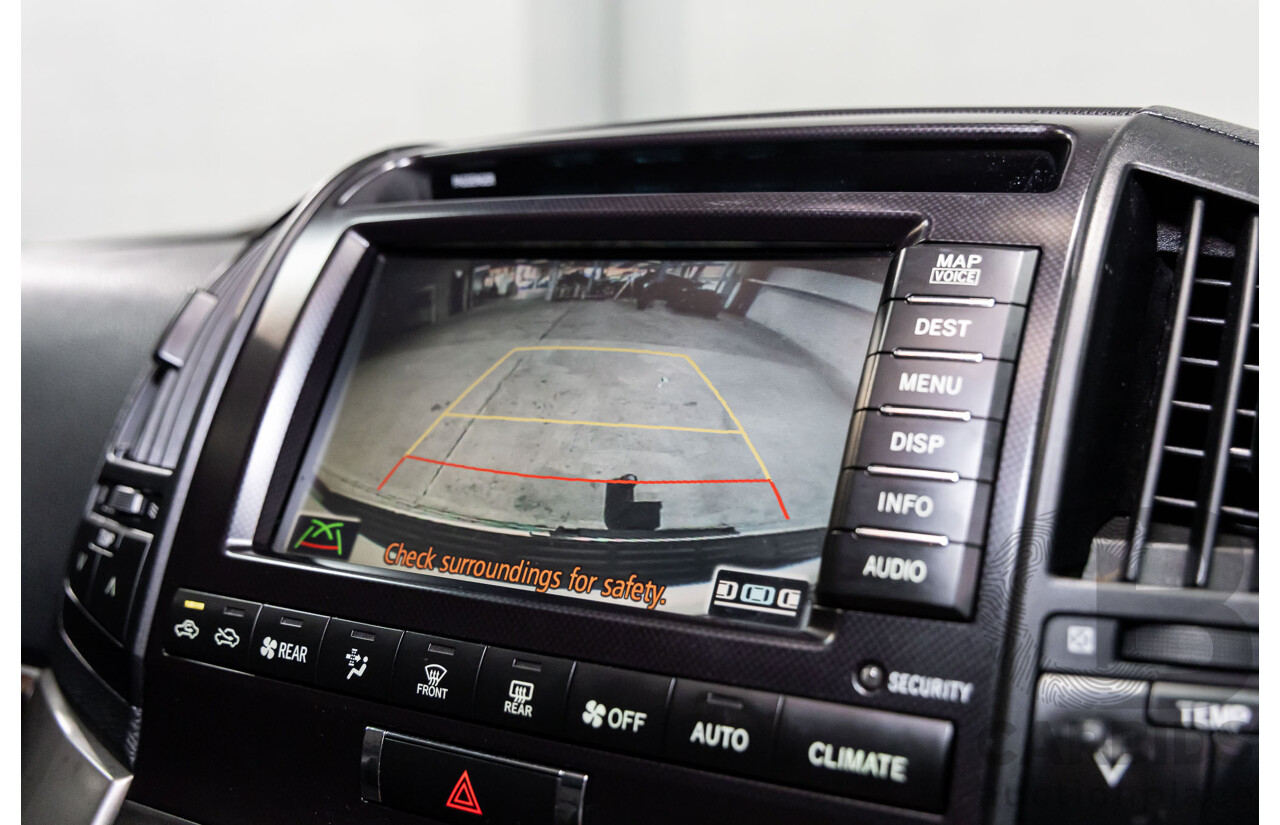 1/2008 Toyota Landcruiser Sahara (4x4) VDJ200R 4d Wagon Crystal Pearl Turbo Diesel V8 4.5L - 7 Seater