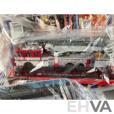 The Fire Engine Collection Magazines and Model Fire Engines in Original Packaging, Editions 30 Consecutive to 40