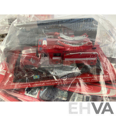 The Fire Engine Collection Magazines and Model Fire Engines in Original Packaging, Editions 30 Consecutive to 40