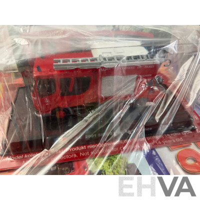 The Fire Engine Collection Magazines and Model Fire Engines in Original Packaging, Editions 21 Consecutive to 29