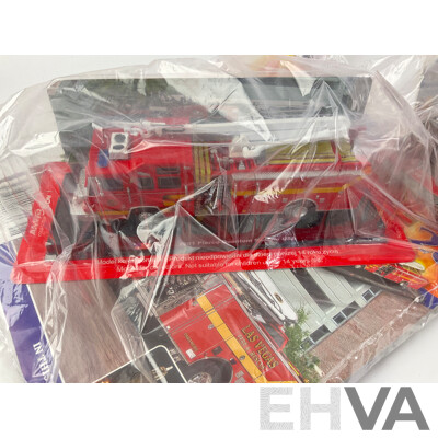 The Fire Engine Collection Magazines and Model Fire Engines in Original Packaging, Editions 21 Consecutive to 29