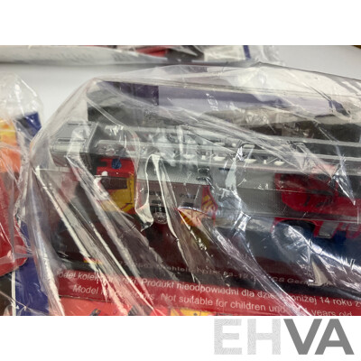 The Fire Engine Collection Magazines and Model Fire Engines in Original Packaging with Folder, Editions 1 Consecutive to 10