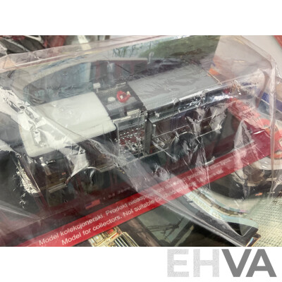 The Fire Engine Collection Magazines and Model Fire Engines in Original Packaging with Folder, Editions 1 Consecutive to 10