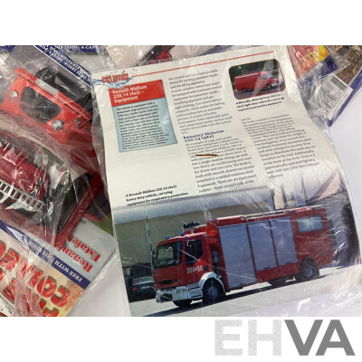 The Fire Engine Collection Magazines and Model Fire Engines in Original Packaging, Editions 41 Consecutive to 48