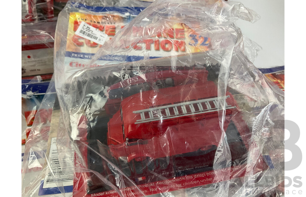 The Fire Engine Collection Magazines and Model Fire Engines in Original Packaging, Editions 30 Consecutive to 40