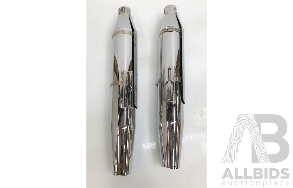 Harley Davidson Exhaust Muffler - Lot of 2
