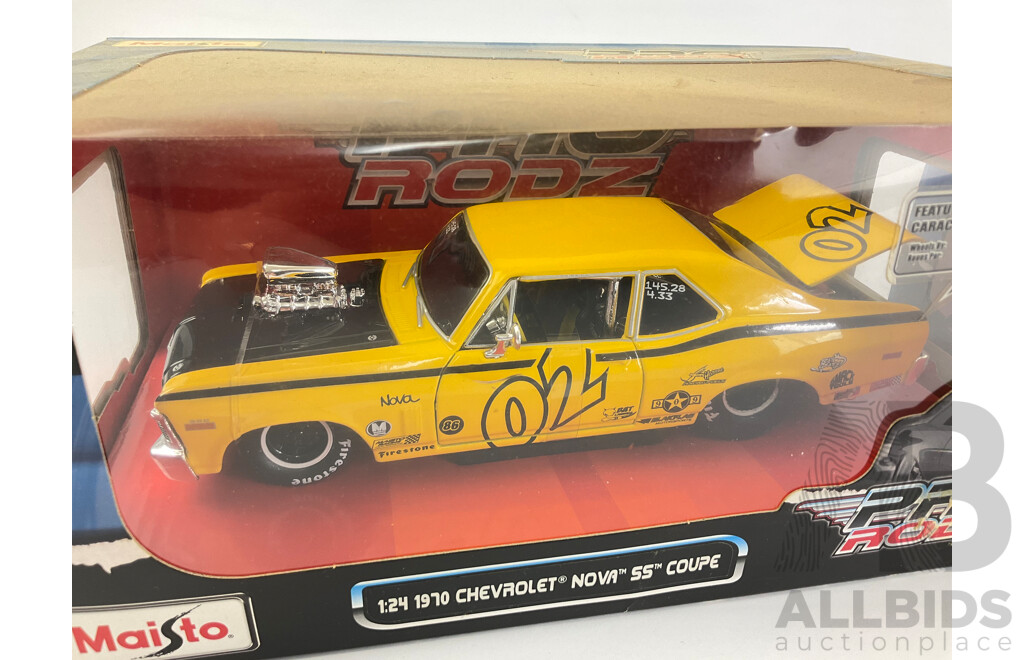 Pro Rods Diecast Maisto Diecast Pro Rodz 1964 Ford - Lot 1580918 | ALLBIDS