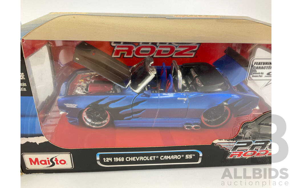 Pro Rods Diecast Maisto Diecast Pro Rodz 1968 Chevrolet - Lot 1580912 | ALLBIDS