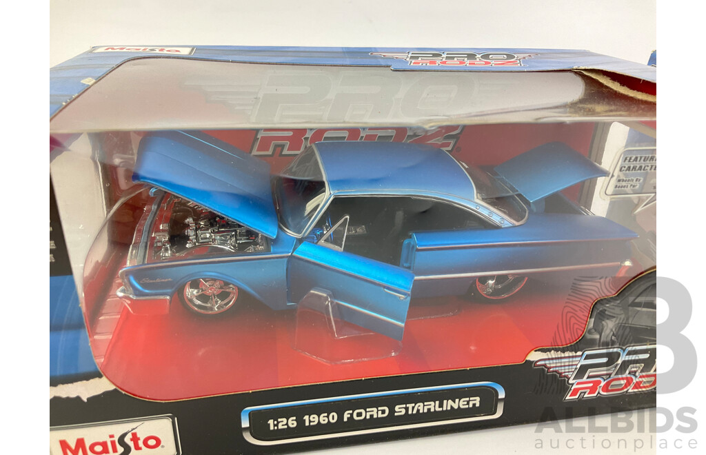 Pro Rods Diecast Maisto Diecast Pro Rodz 1968 Chevrolet - Lot 1580912 | ALLBIDS