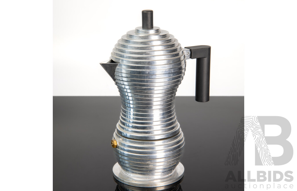 Alessi Pulcina Espresso Pot Designed by Michele De Lucchi