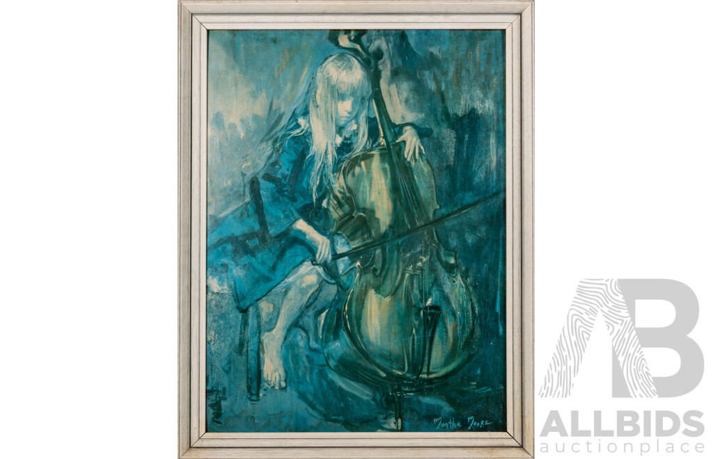 Martha Moore, (20th Century, American, 1913-1982), the Prodigy, Reproduction Vintage Colour Print to Board of Original From 1963, 68.5 x 53 cm (frame)