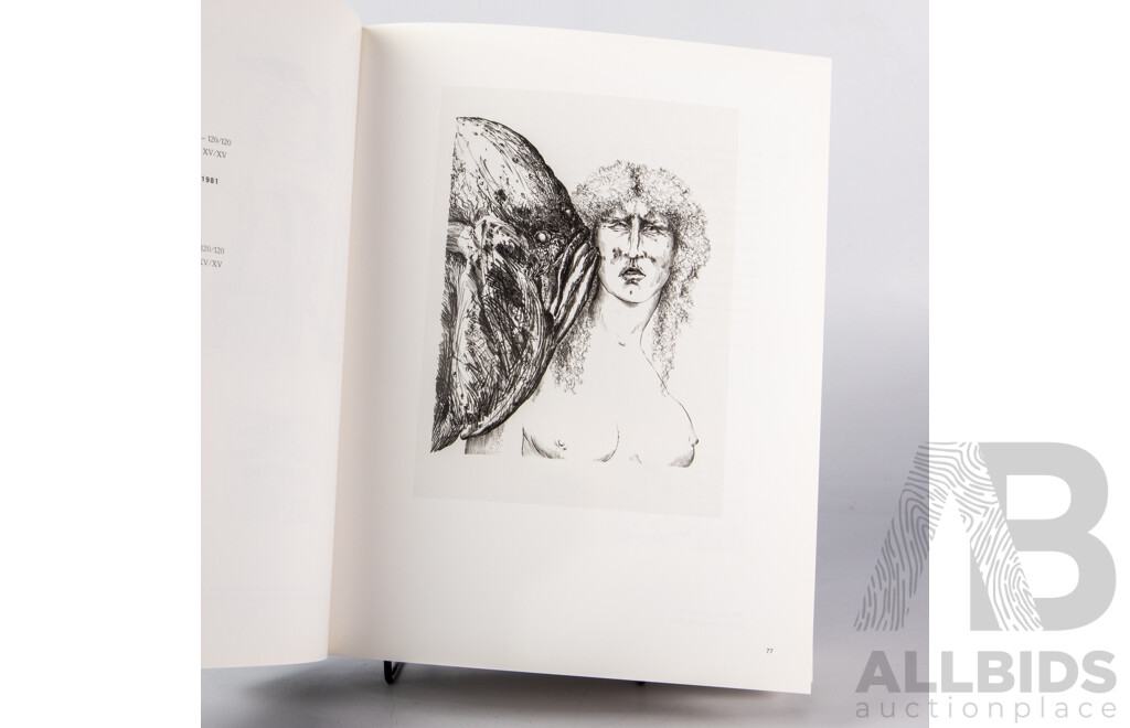 Gunter Grass, (20th Century, German, 1927-2015), Catalogue Raisonné, Volumes I (Etchings) and II (Lithographs), Published by Steidl, 2007, 32 x 25 cm (each) (2)